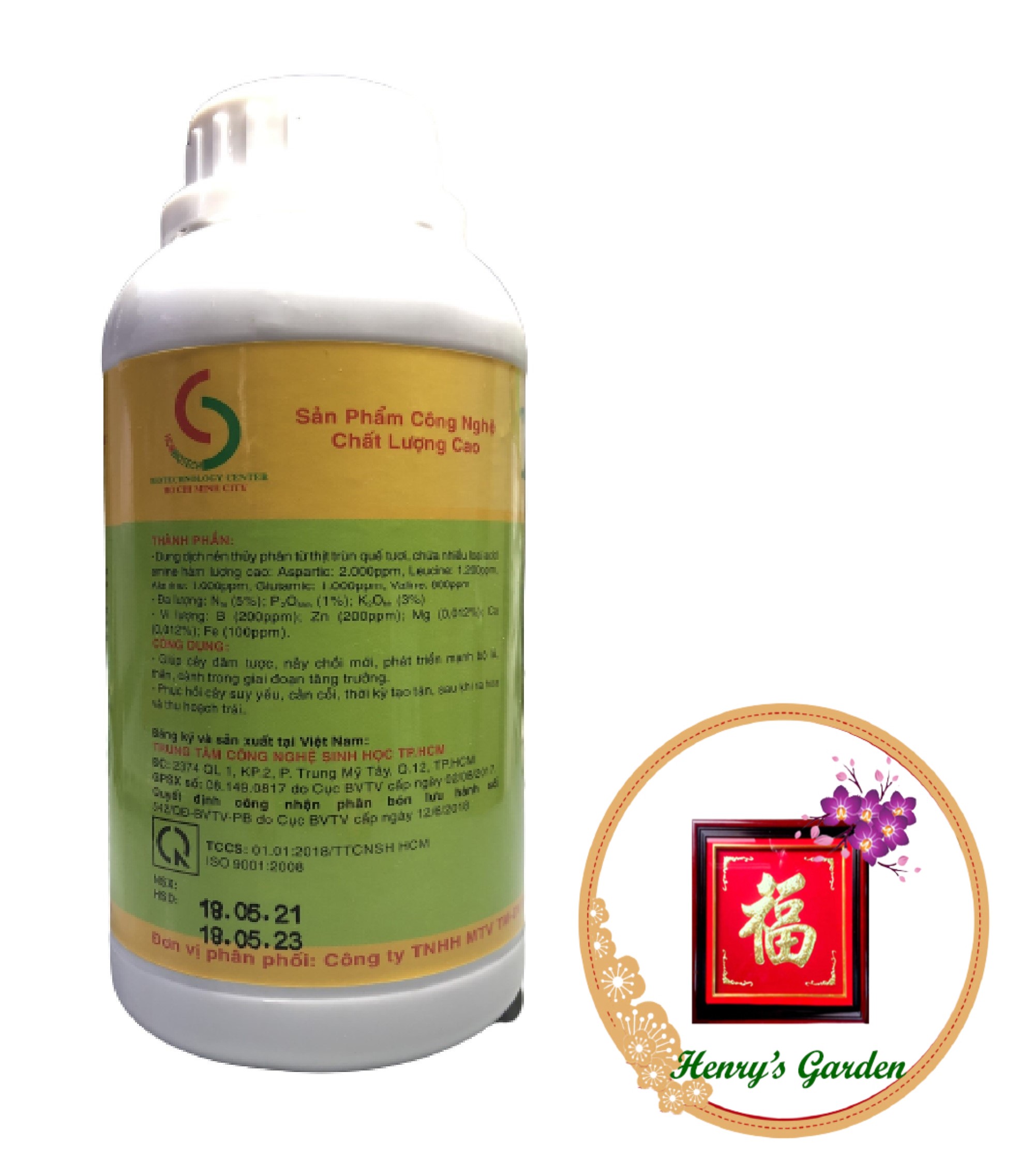 Dịch Trùn Quế Hữu Cơ Bio 01 - #137A# 500ml