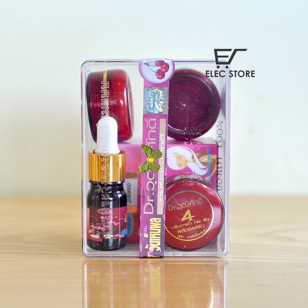 Set xà bông yan-hee đỏ 100g Thái Lan