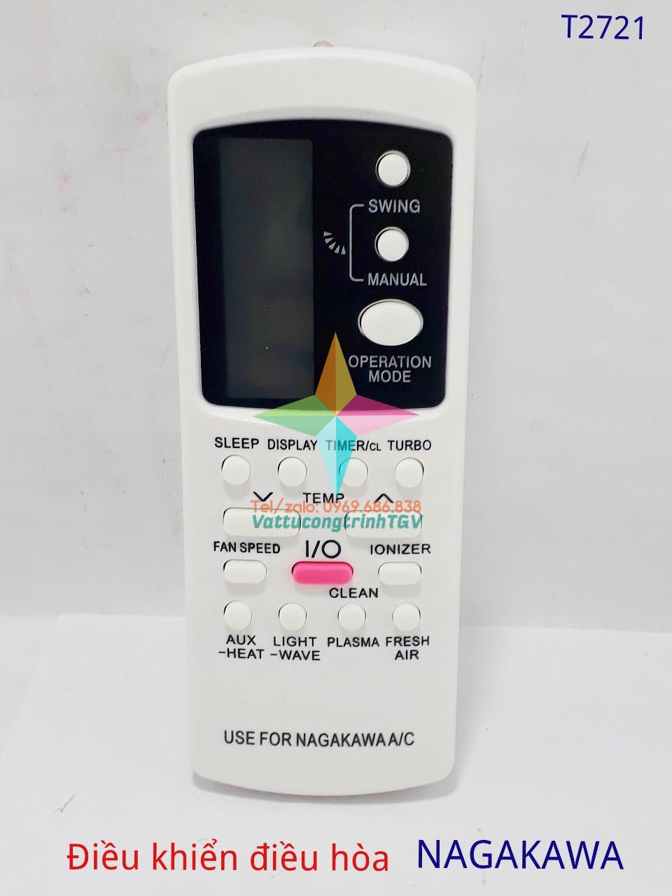 Điều khiển điều hòa Nagakawa