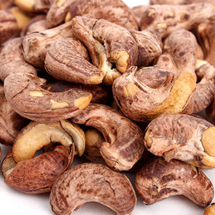 Hạt Điều Rang Muối Vỏ Lụa Nguyên Hạt (Loại A - Size Cồ) 500gr