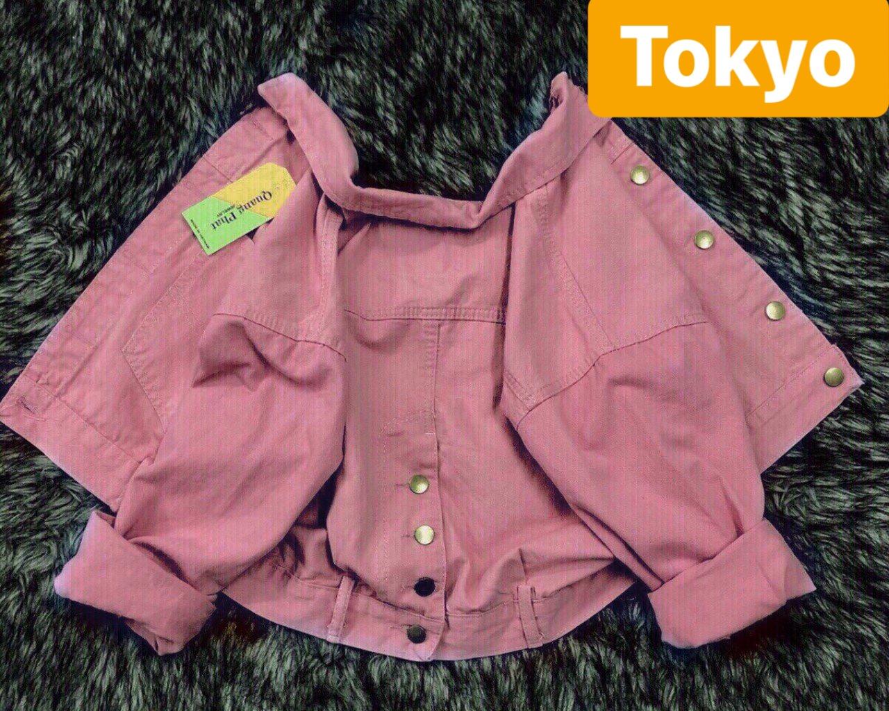 ÁO KHOÁC KAKI CAO CẤP KIỂU MỚI NỮ HOT TREND - TOKYO FASHION