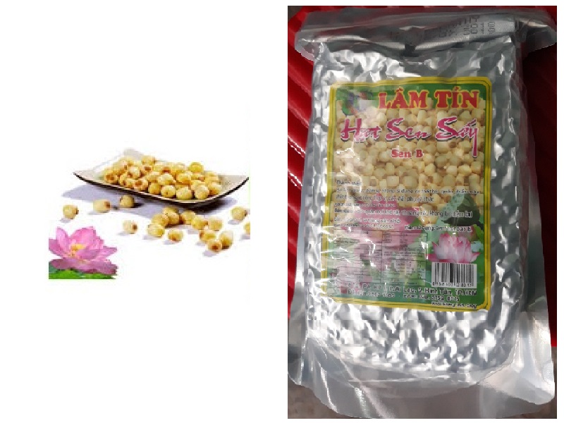 Hạt sen sấy dòn 500gr