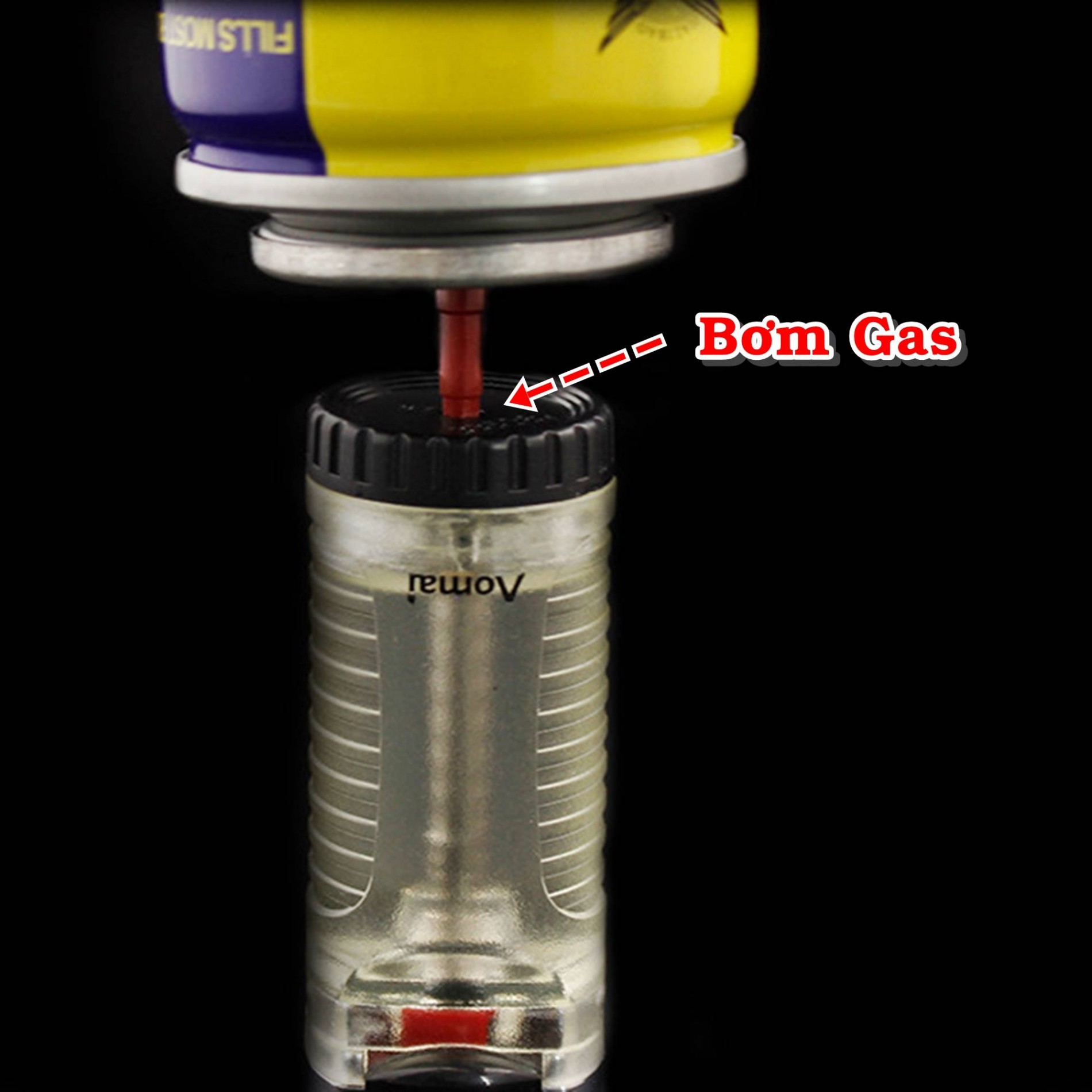 BẬT LỬA AOMAI 7102 MA TRƠI LỬA BAY (GAS LỘ THIÊN) AM7102 - (XÀI GAS)
