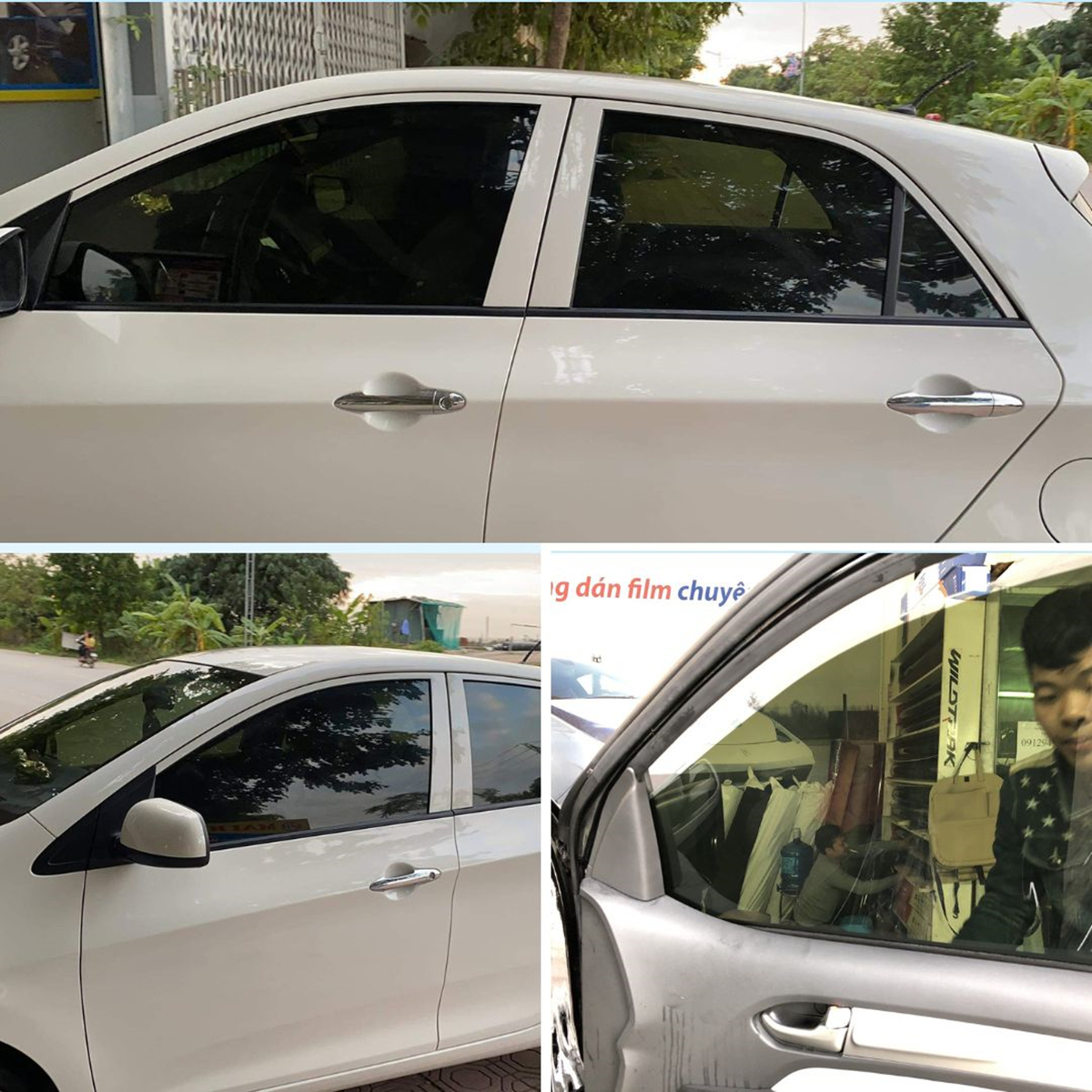 phim cách nhiệt cắt theo xe (COMBO siêu tiết kiệm)