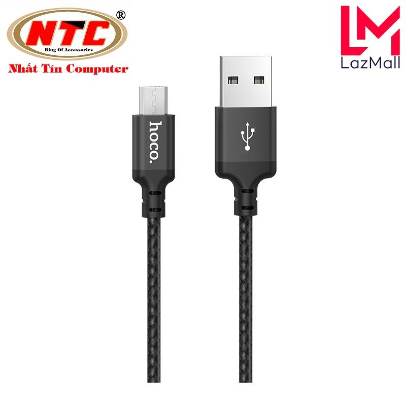 Cáp sạc dây dù hoco x14 dài 1m - cổng lightning