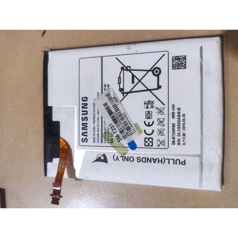 Pin Máy Tính Bảng Samsung Tab 4 T231 4000mah