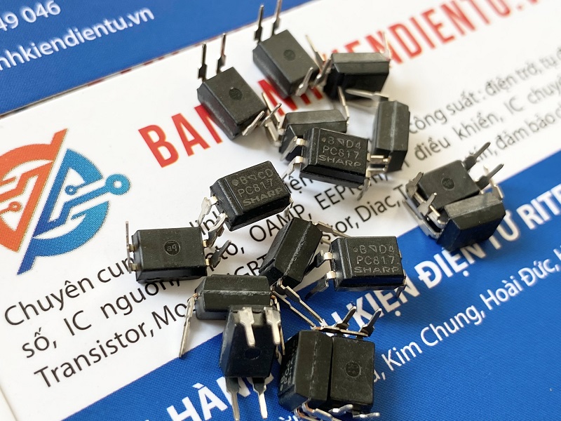 Pc817, pc817c, fl817c, fl817, el817 opto hàng chính hãng dip-4