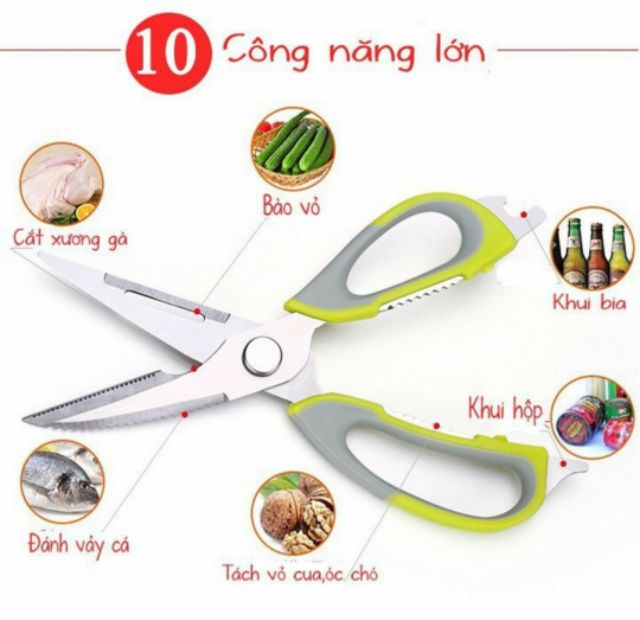 Kéo làm bếp đa năng