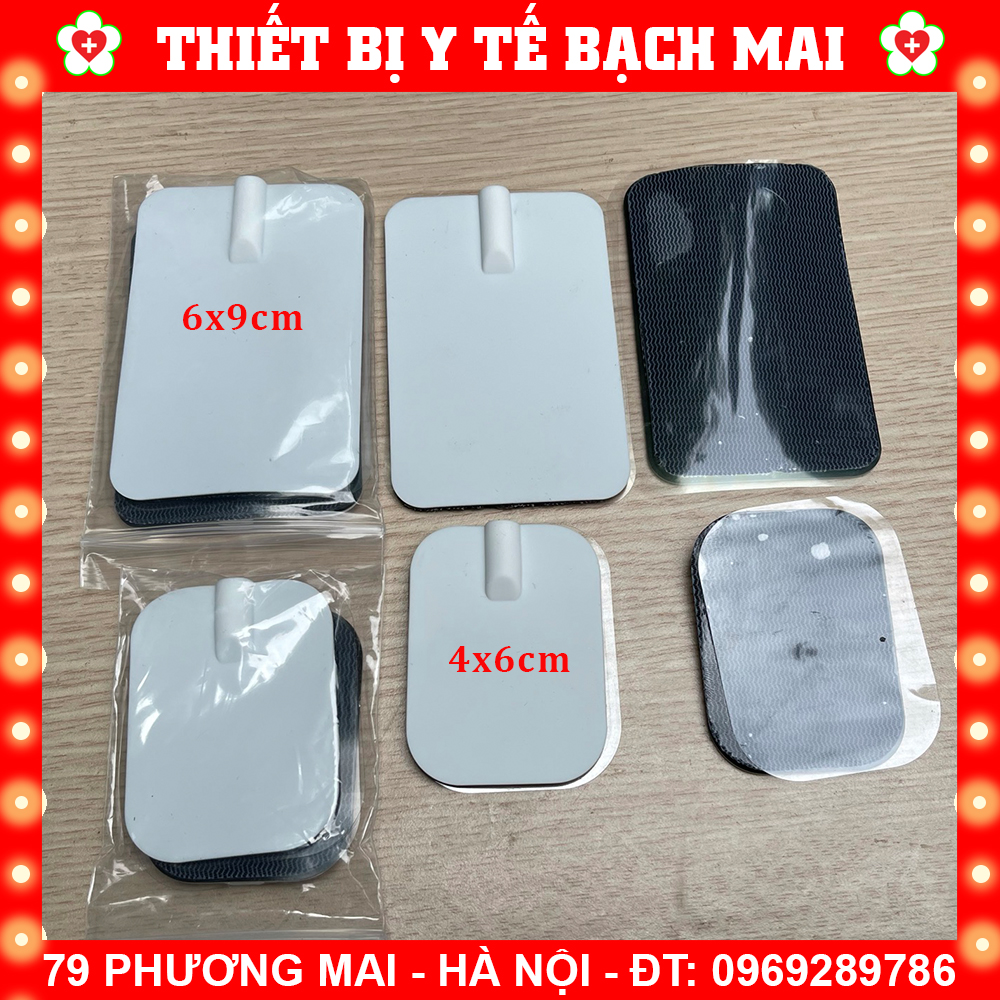 Miếng Dán Xung Điện Cho Máy Massage Trị Liệu Dr Ho [6x9cm]
