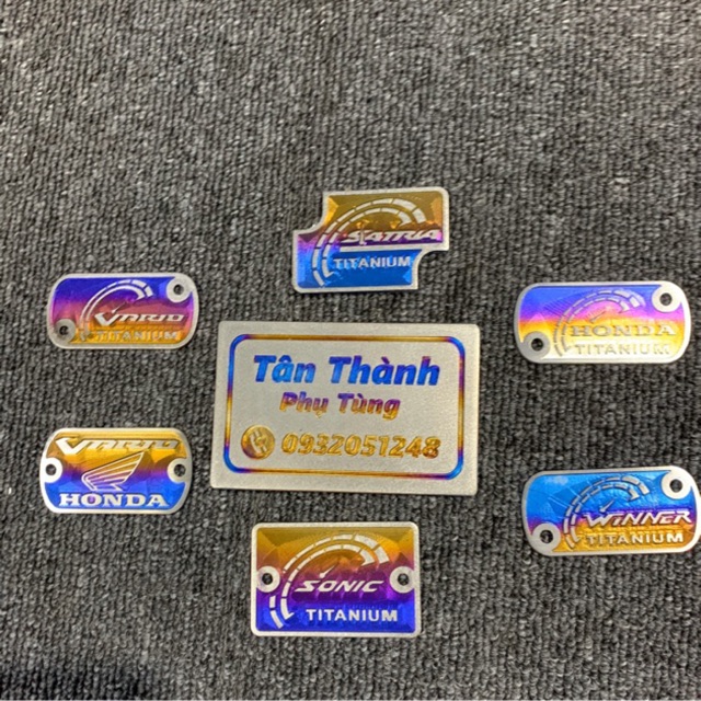Nắp dầu titan Winner, Raider FI, Satria, Sonic, Vario 17, Vario 2018-19