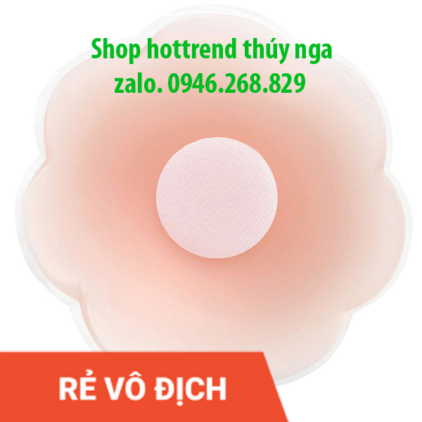 Miếng dán silicon dán nhũ hoa, dán ti, dán ngực 10 miếng