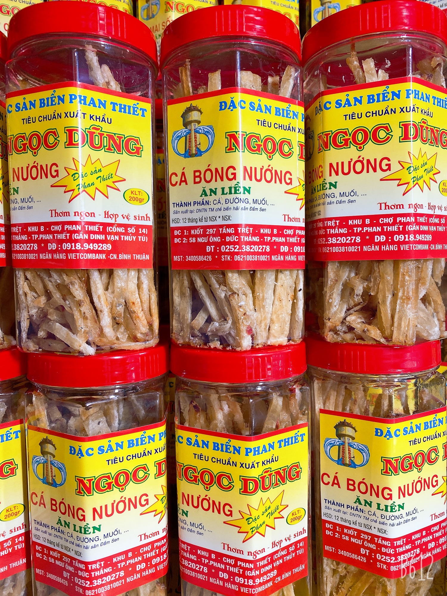 Cá Bống Biển Nướng Đóng Hộp ( ăn liền ) 200 gram