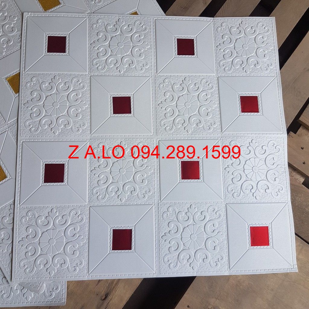 Miếng xốp dán tường 3D hoa văn giả gạch cao cấp giá rẻ. Miếng xốp dán tường hoa văn rẻ đẹp