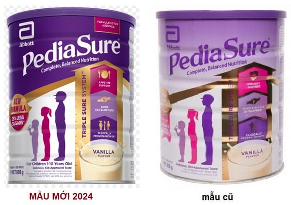 Date 02/2026   Sữa bột PediaSure Úc 850g
