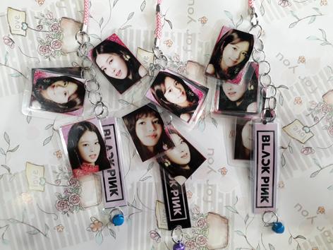 Móc khóa treo cặp Blackpink combo 3 dây - 60k