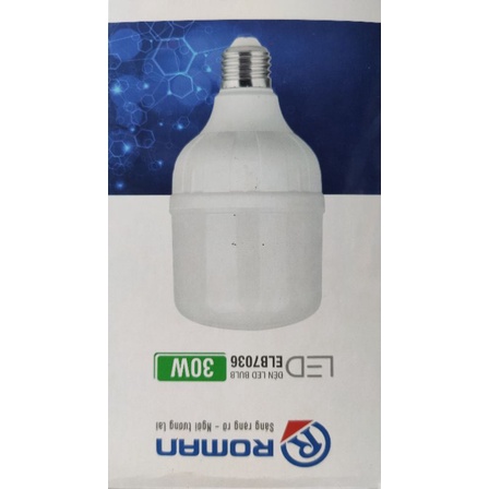 Bóng đèn led trụ Roman 20W 30W