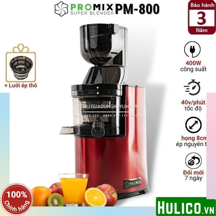 Máy ép trái cây chậm nguyên trái Promix PM-800 - Công suất 400W