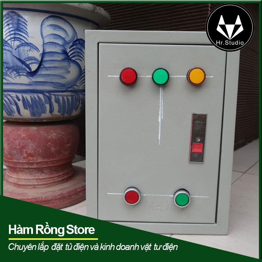 Tủ điều khiển động cơ điện 3 pha 3kw và bảo vệ ngắn mạch mất pha