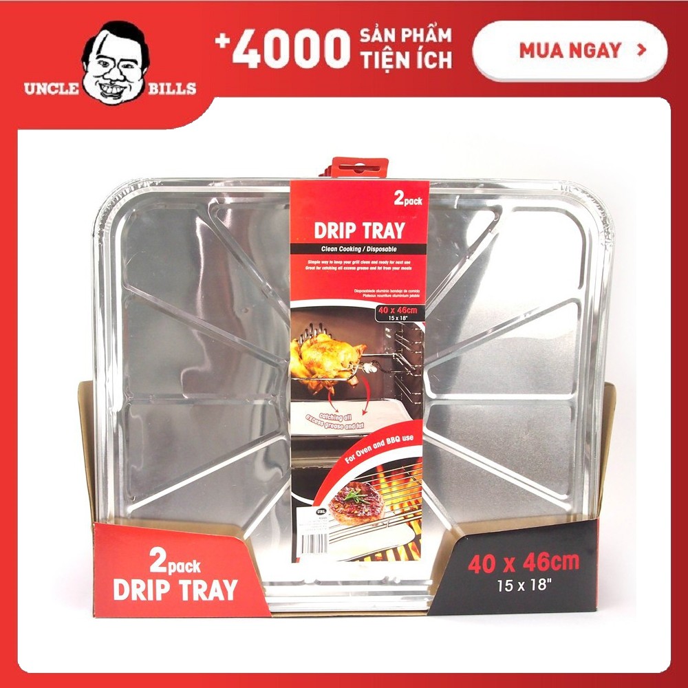 Bộ 2 Khay Nướng Giấy Bạc UBL-KC0325