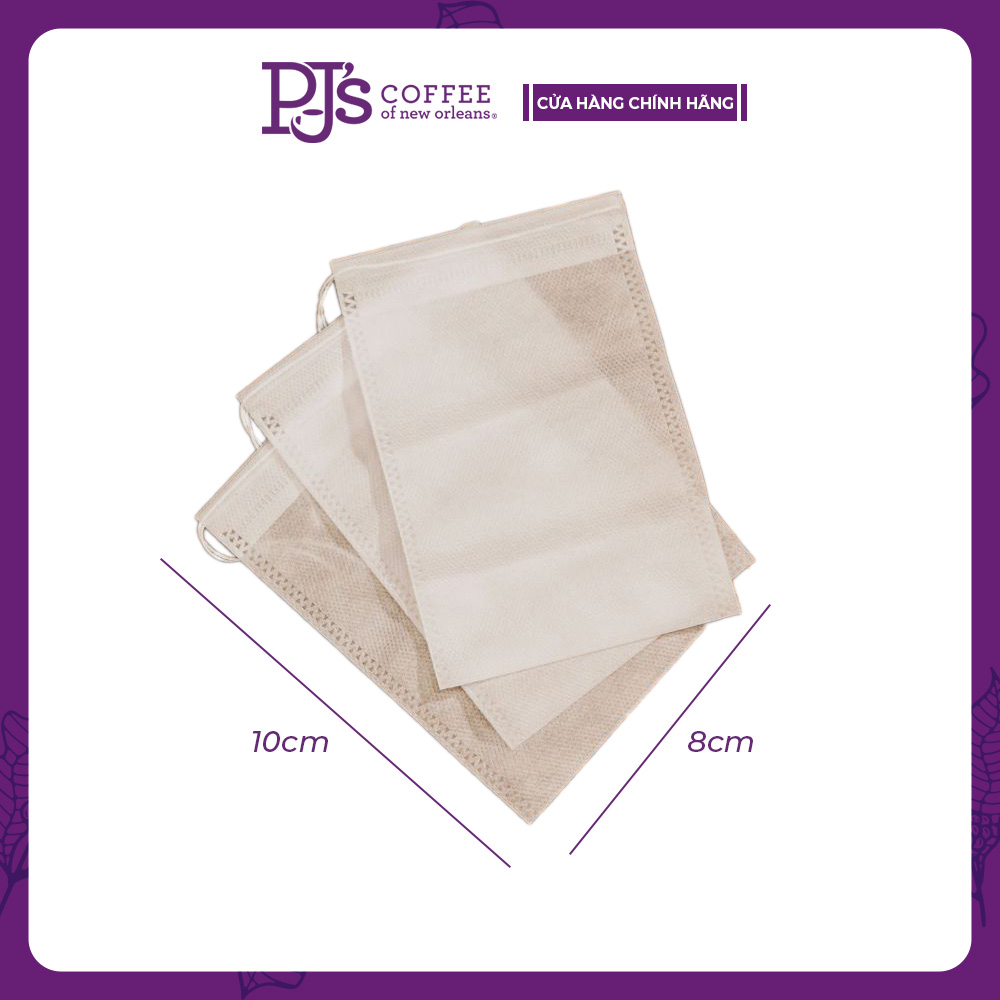 Túi Giấy Lọc Cà Phê Cold Brew PJ’s Coffee - 8*10 cm