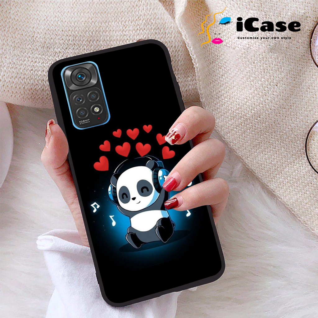 Ốp lưng Xiaomi Redmi Note 11S 4G viền dẻo TPU BST Panda