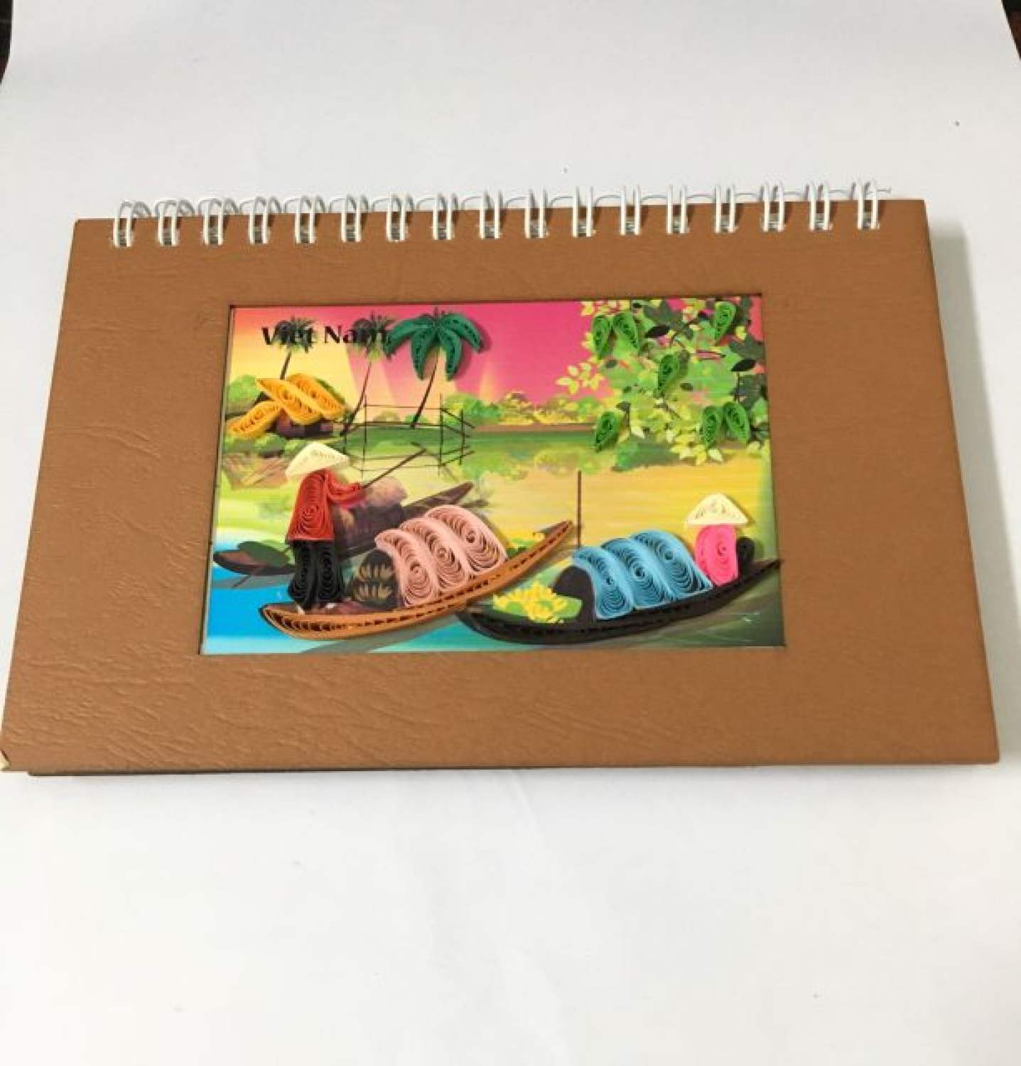 Sổ lưu niệm giấy xoắn độc đáo (16cm x 11cm)
