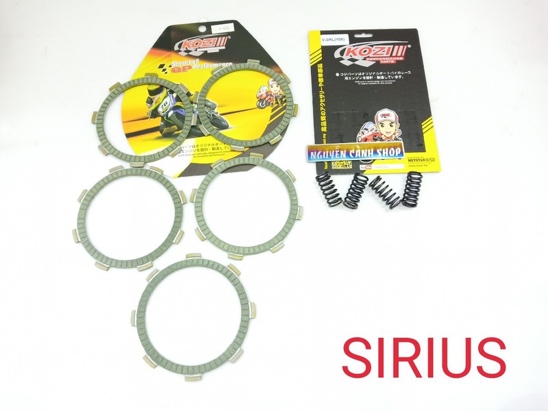 Bố Nồi Lò Xo nồi Sirius,jupiter Kozi