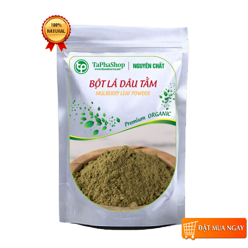 [Hàng mới về] Bột Lá Dâu Tằm Nguyên Chất 200g - Bột siêu mịn chất lượng cao