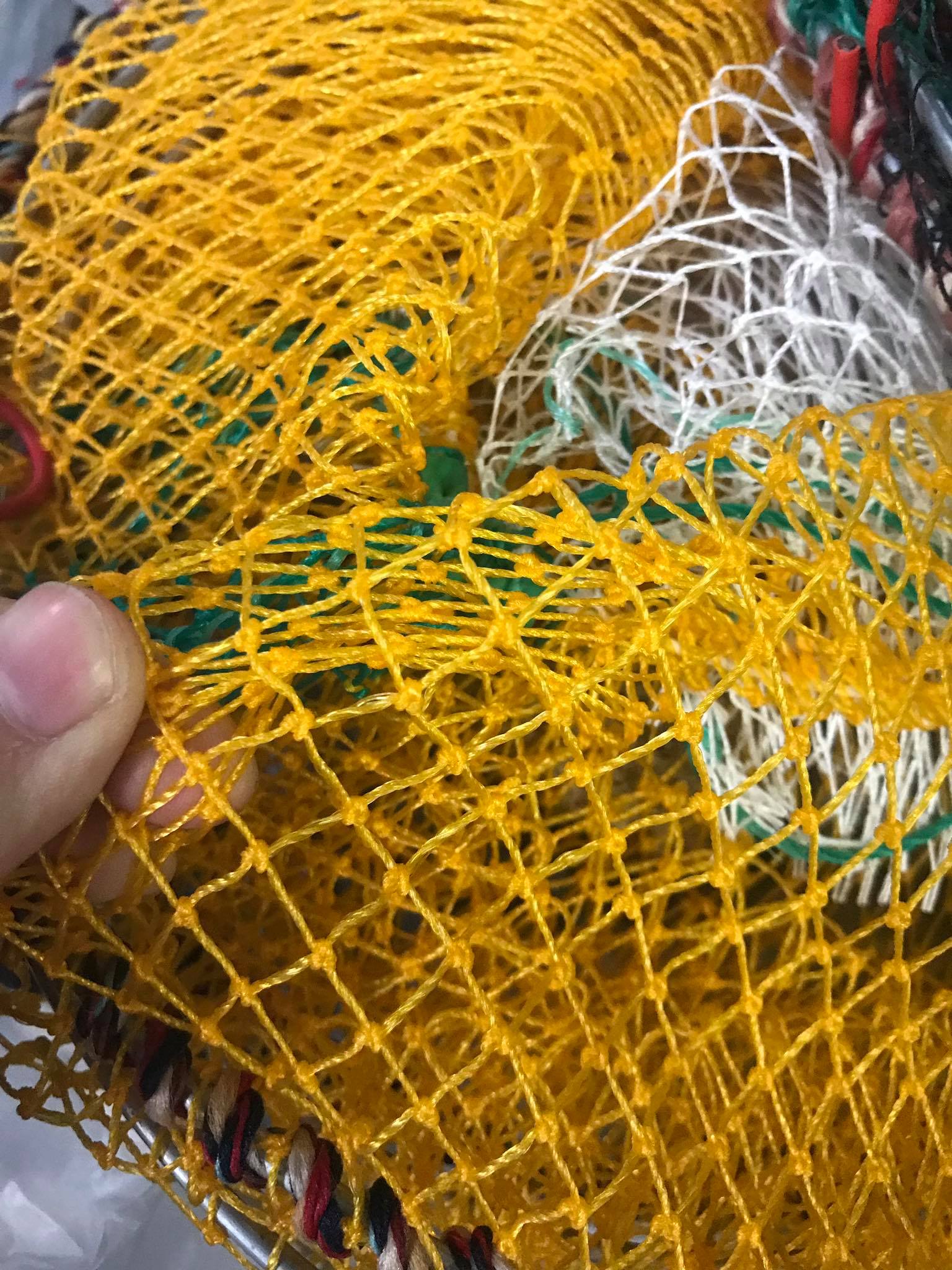 Rọ, lồng bắt cá tôm, cua, lươn, baba màu xanh/trắng/vàng...