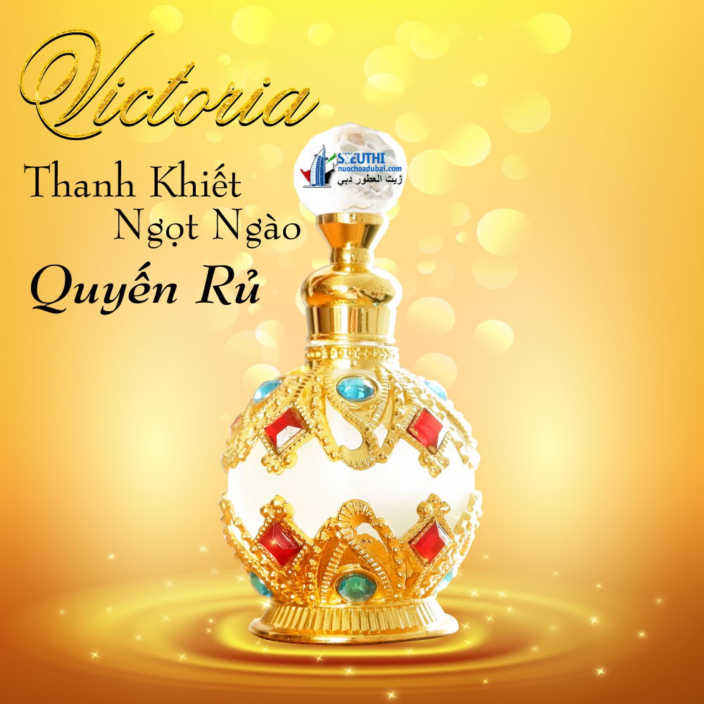 Tinh dầu nước hoa Dubai mùi victoria 15ml cam kết hàng đúng mô tả sản xuất theo công nghệ hiện đại an toàn cho người sử dụng