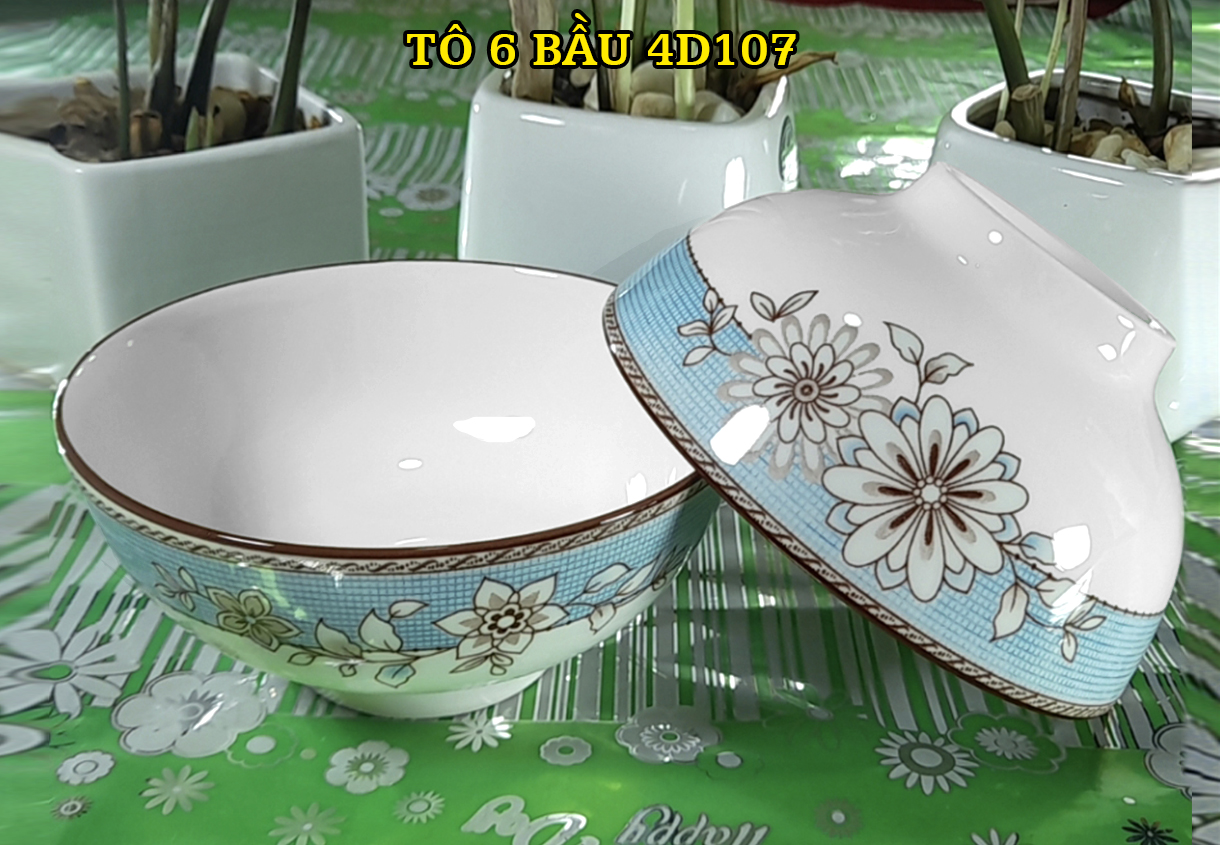 Tô 6 4d107 sứ bát bảo cao cấp, since_1977