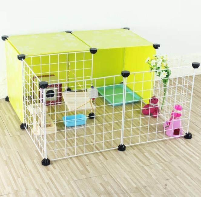 [HCM]BỘ CHUỒNG QUÂY THÚ CƯNG 11 TẤM GHÉP