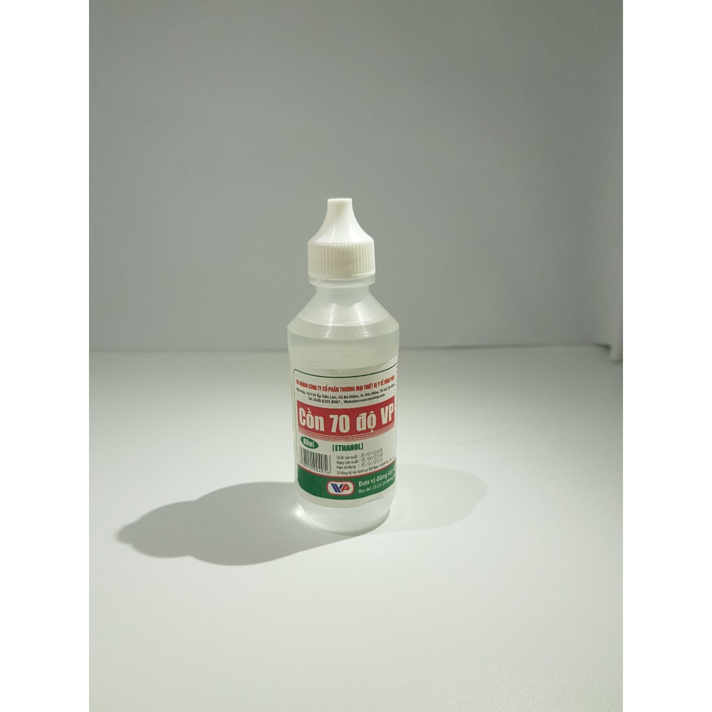 Cồn 70 độ Vĩnh Phúc Chai 60ml