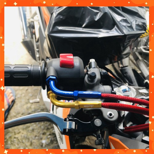 [ 1 DÂY GA + 1 CỔ GA ] COMBO DÂY GA THÁI MÀU + CỔ GA ( ỐNG GA ) KIỂU DOMINO CHO XE MÁY TRANG TRÍ CÙM TĂNG TỐC COOL NGẦU