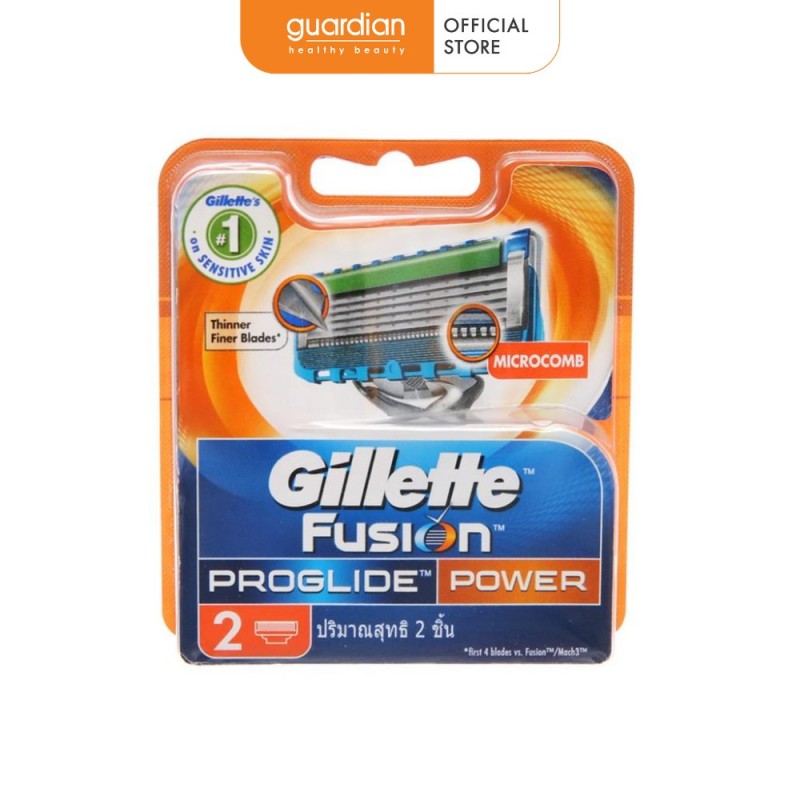 Lưỡi dao cạo Gillette Fusion Power (2 cái/vỉ)