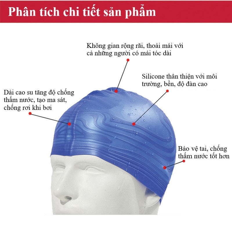 Coosa Adult Swimming Cap - Sc4606 (Genuine)
