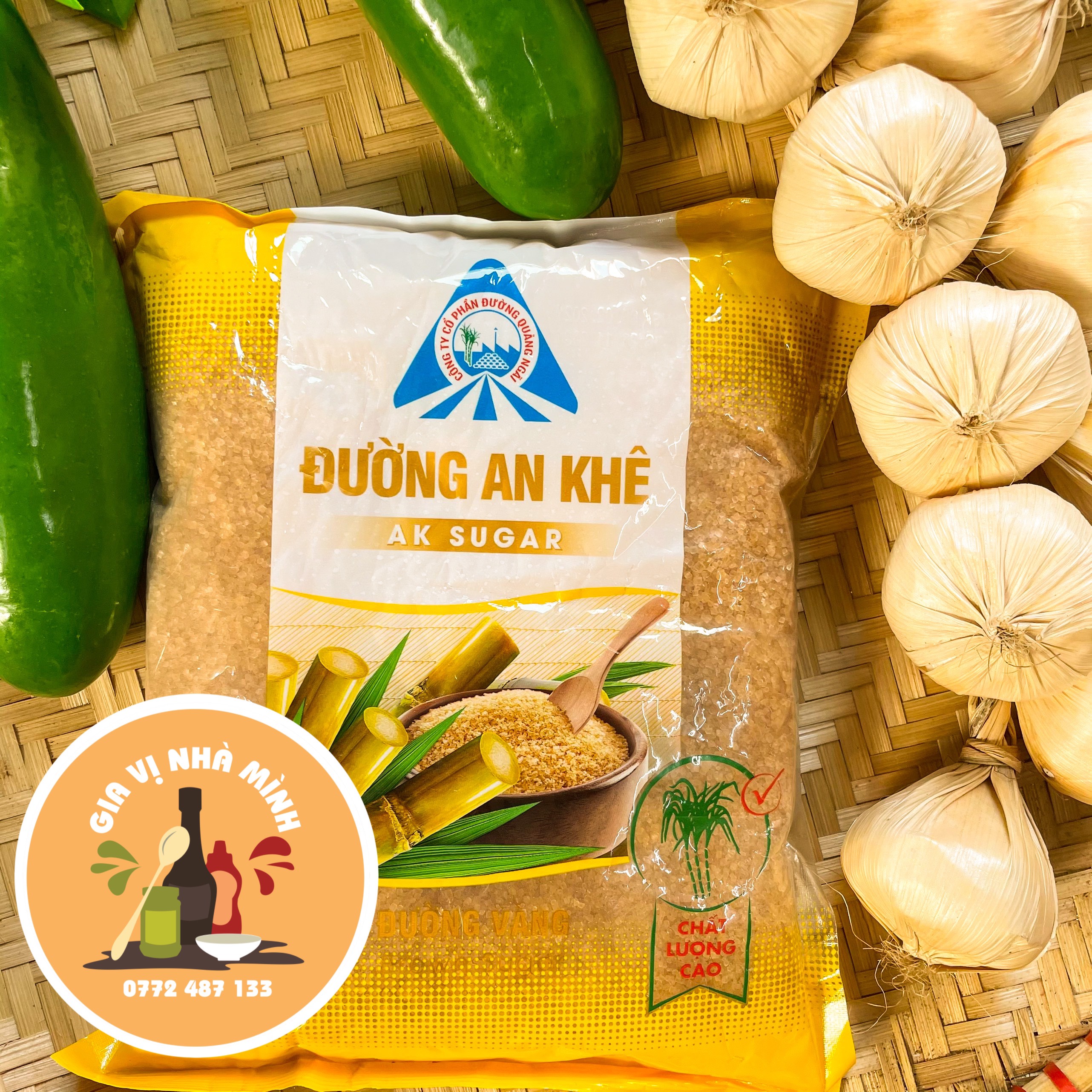 Đường cát vàng an khê loại 1kg