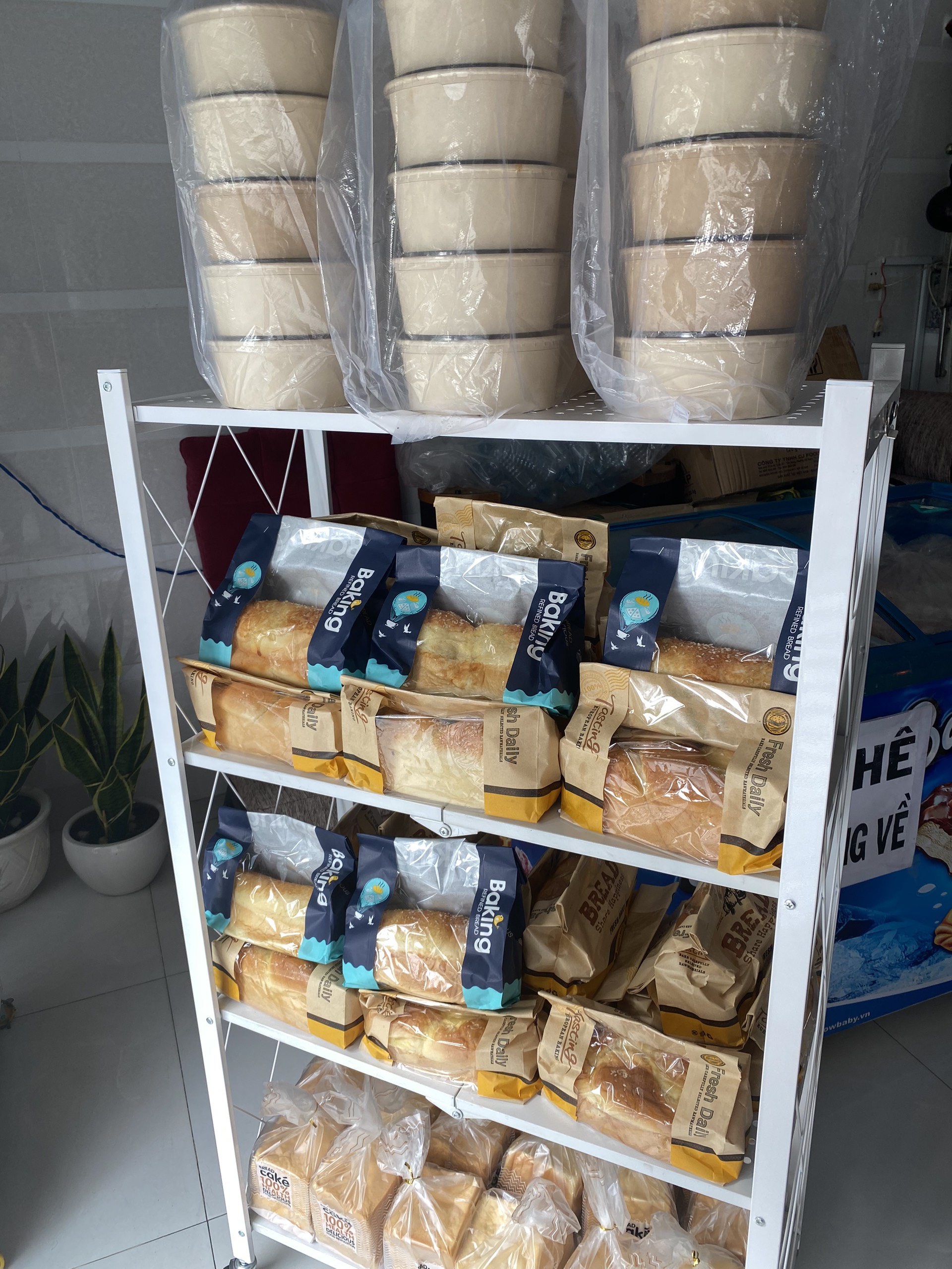 1 ổ bánh mì hoa cúc nho dừa 400gam