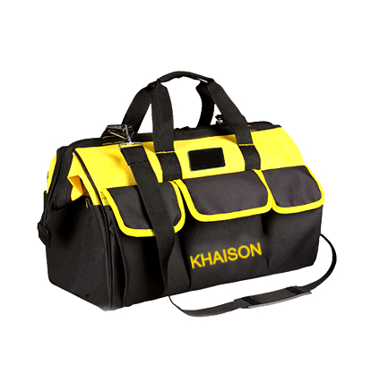 Túi đựng đồ nghề đáy nhựa, chịu lực, chống nước, chống mòn siêu bền KHAISON 13-20inch