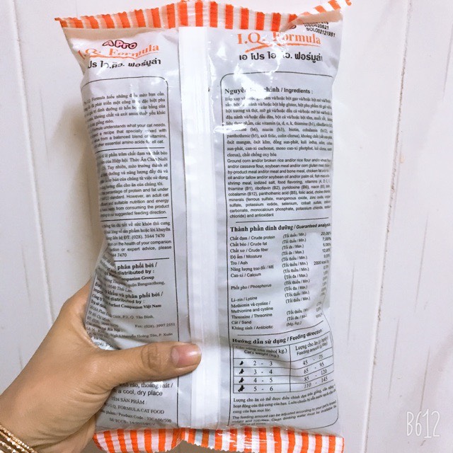 THỨC ĂN MÈO APRO 500GR - CThanhpetshop