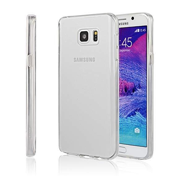 Ốp Silicon cho Samsung Galaxy Note 5 Trong suốt (Loại A+ chống ố vàng)