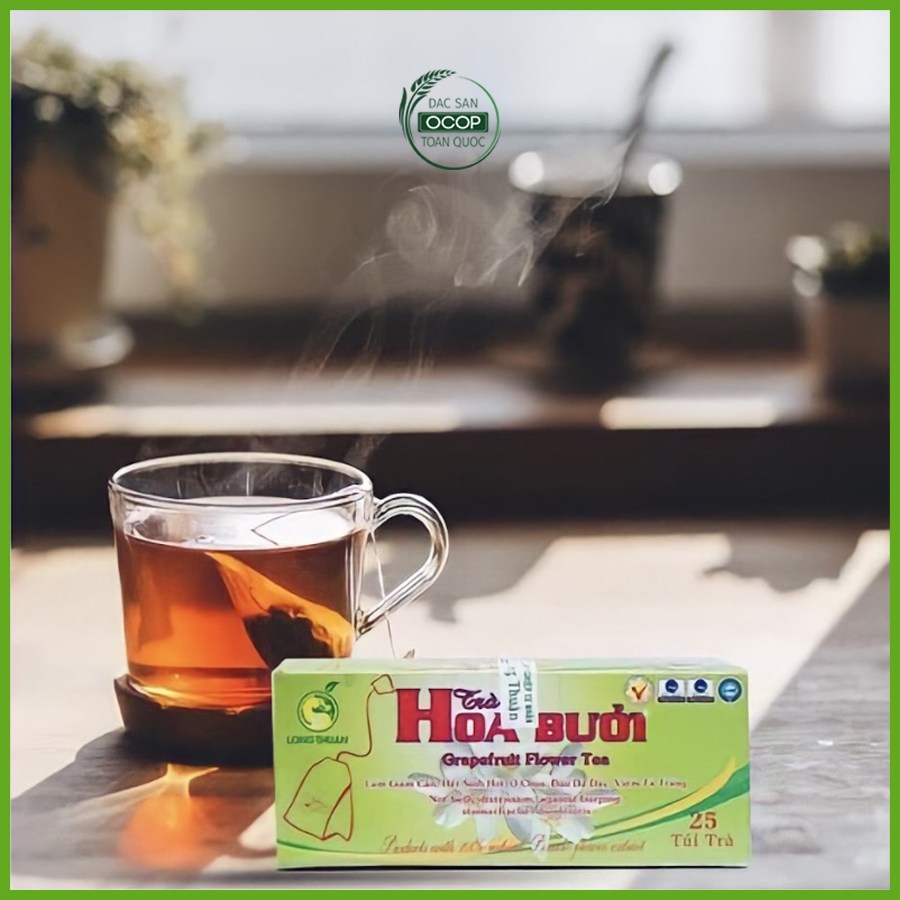 Trà hoa bưởi (Hộp 25 túi lọc)