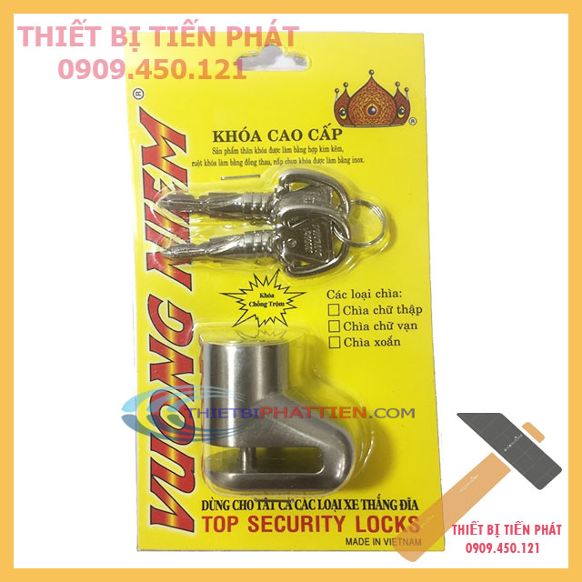 [HCM]Ổ Khóa Đĩa Vương Niệm Nhỏ