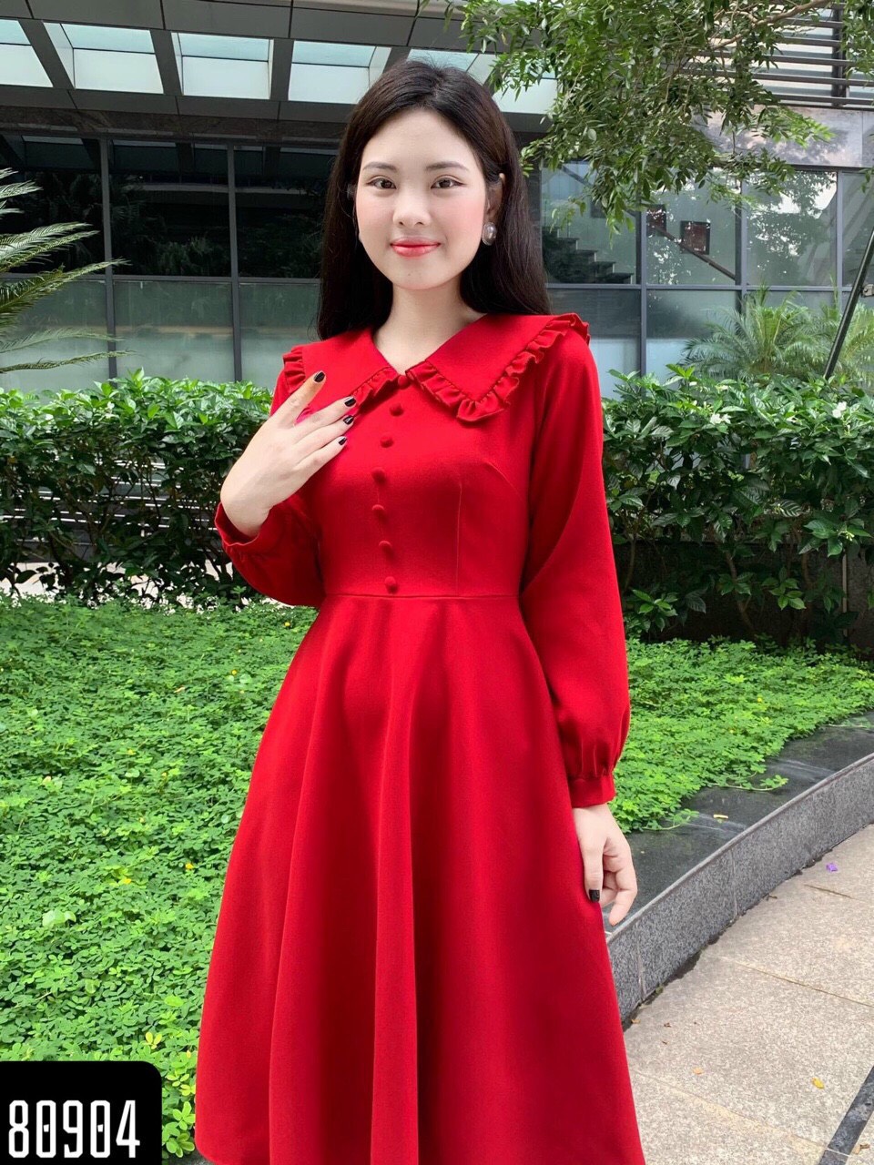 ĐẦM DỰ TIỆC PHONG CÁCH VINTAGE HOLLIS