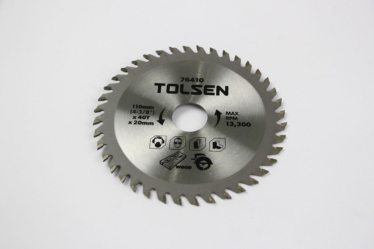 ĐĨA CẮT GỖ 210mm*24 Răng TOLSEN 76440
