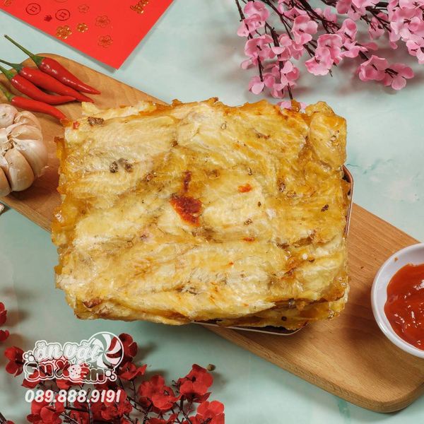 [Hoàn Tiền 10%]Khô cá thiều Ăn Vặt Su Xoắn