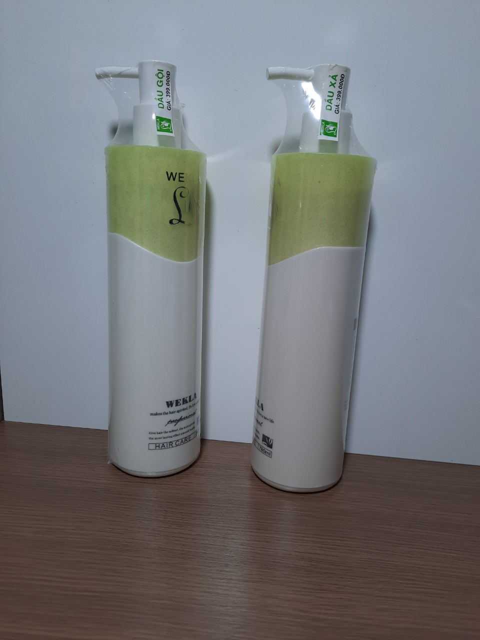 Bộ dầu gội xả hấp siêu phục hồi Wekla