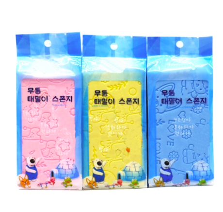 bông tắm hàn quốc