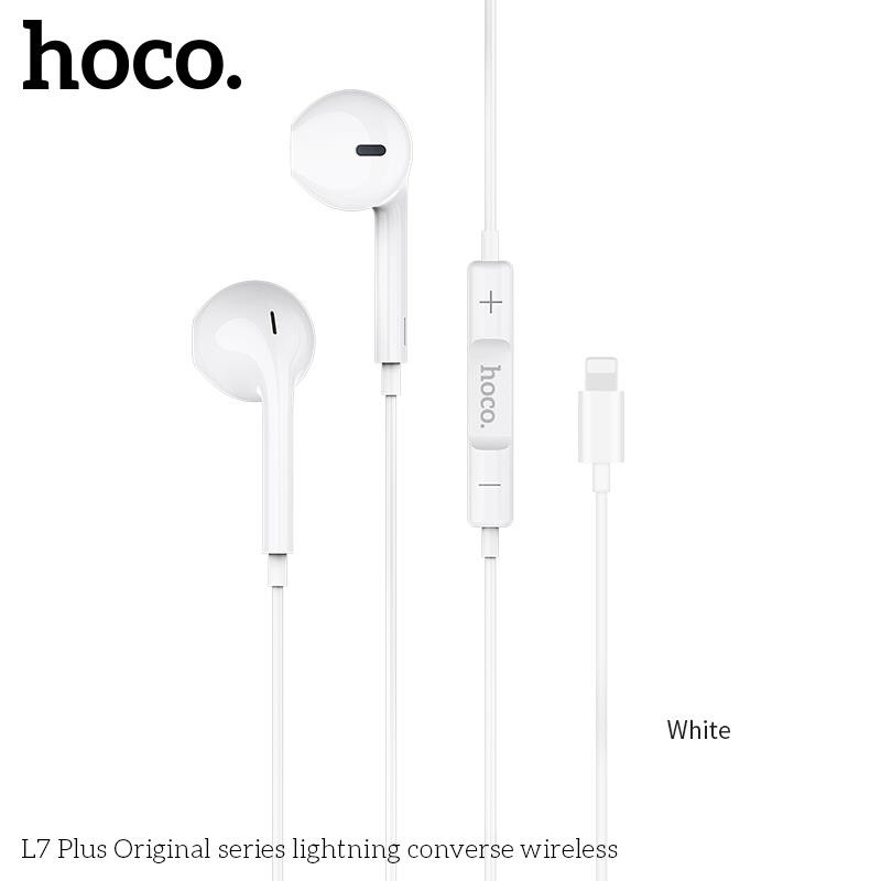 Tai Nghe Dây Hoco L7 Plus chân Lightning