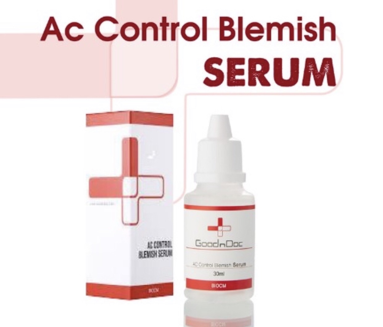 [HCM]Dung Dịch Ức Chế Mụn Kháng Khuẩn Goodndoc AC Control Blemish Source 30ml